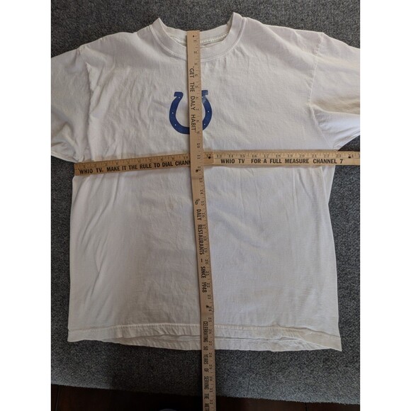 Indianapolis COLTS Dwight FREENEY Shirt Mens Large White NFL Football Reebok Lg - Picture 5 of 10